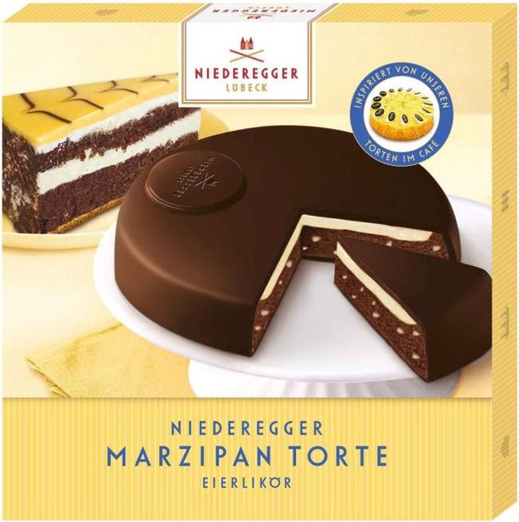 Niederegger Marzipan Torte Eierlikör 185g Produktbild 