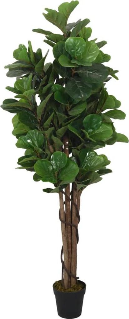 vidaXL Feigenbaum Künstlich 232 Blätter 180 cm Grün