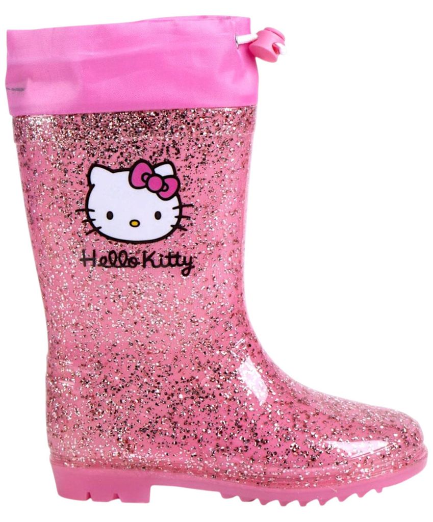 Gummistiefel Hello Kitty mit Glitzer Pink 29