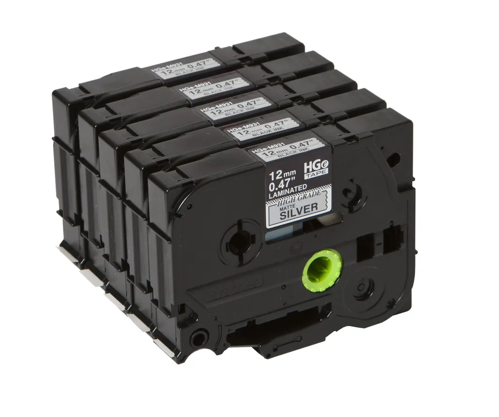 Offerta 5x Brother HGe-M931V5 12mm Nero Argento: Stock Professionale