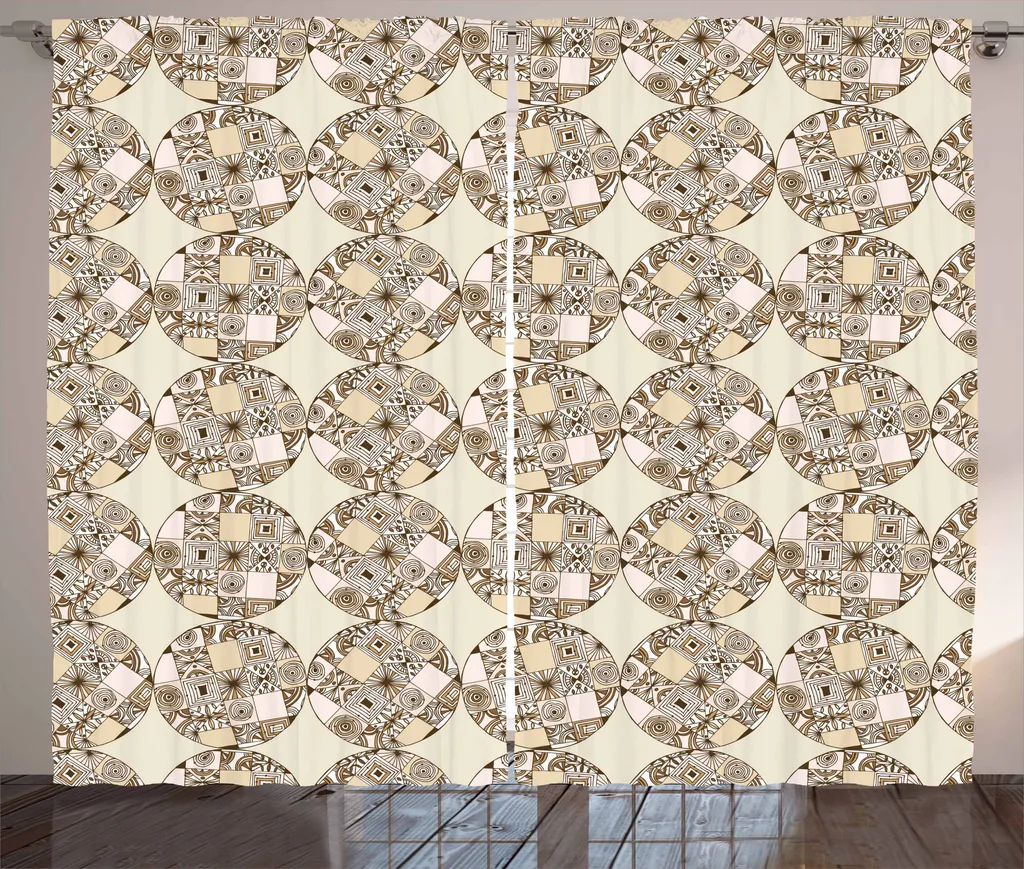 Tenda ABAKUHAUS Marrone e Beige 280x175 cm - Lavabile e Resistente