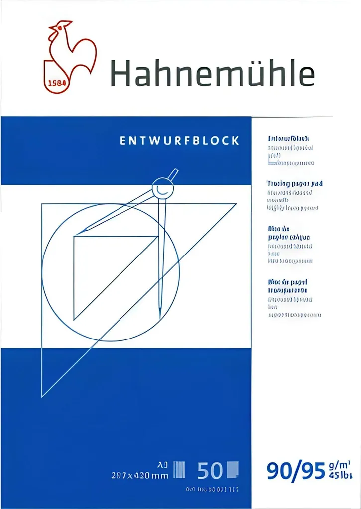 Bloc Calque A3 Hahnemühle 90g : Fini les Déchirures et Traits Bavures