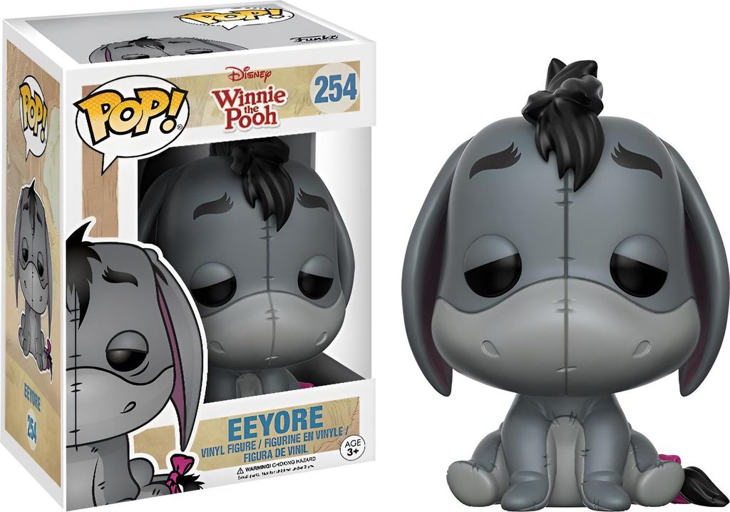 Disney Winnie Puhh - Eeyore I-Aah 254 - Funko Pop! - Vinyl Produktbild 