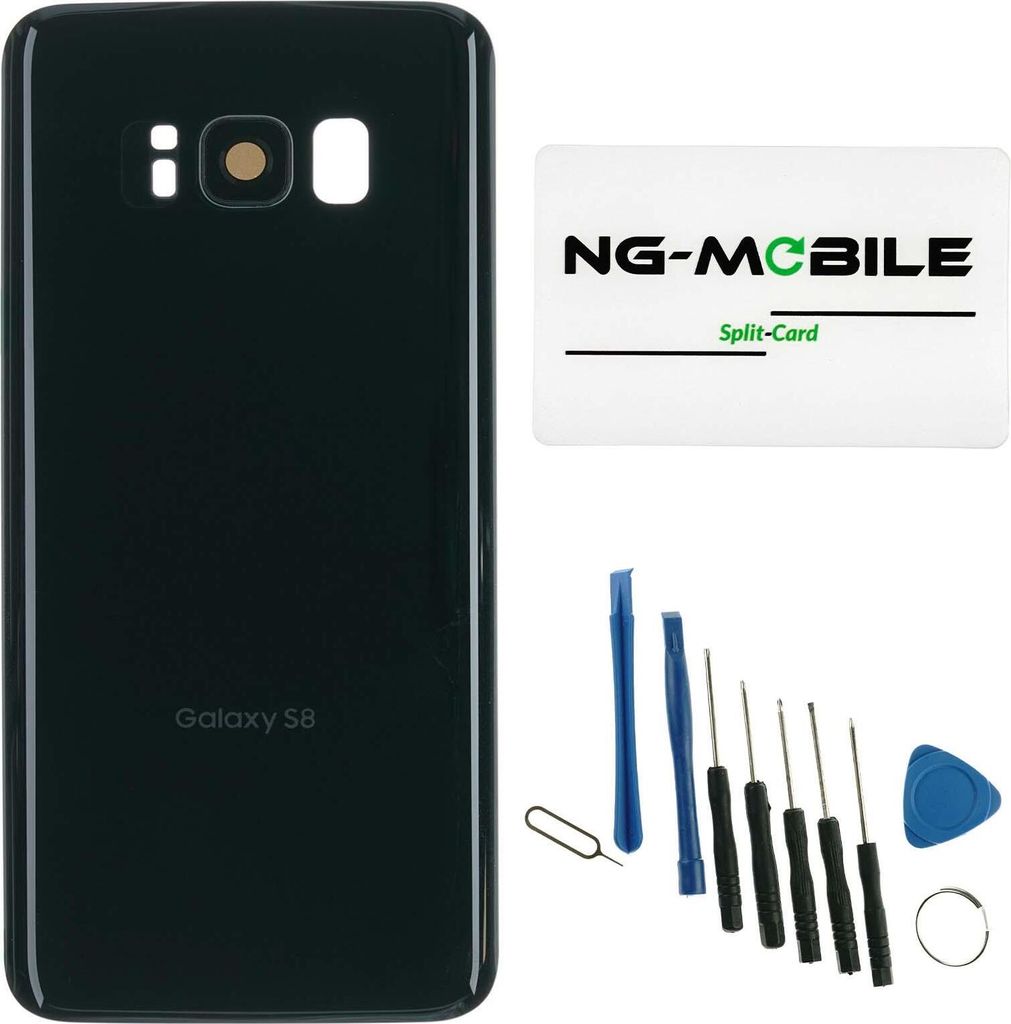 Rückseite für Samsung Galaxy S8 (SM-G950F), Schwarz