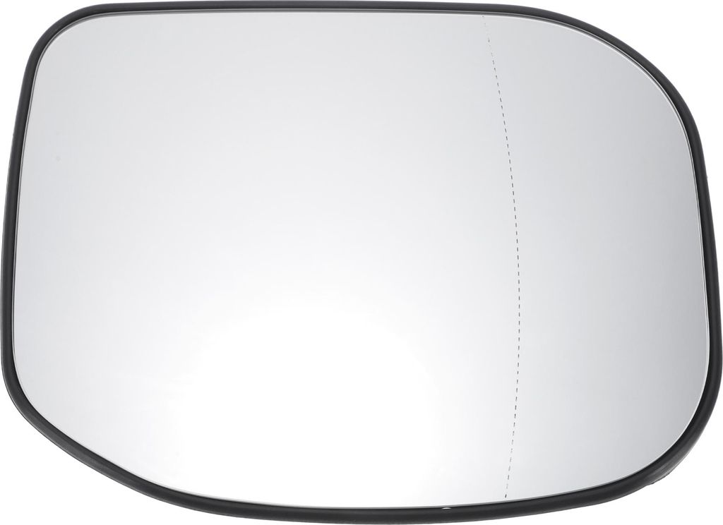 Rechter Seitenspiegelglas-Ersatz mit Heizfunktion und Rückenplatte in Weiß für Honda Accord 2008-2015.