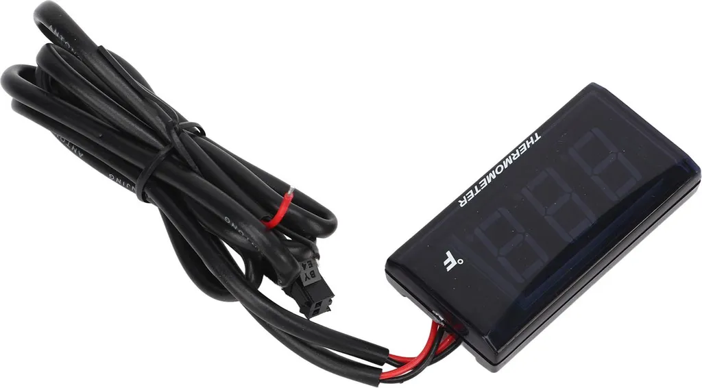 Termometro Moto Digitale Rosso DC12V M10: Monitoraggio Temperatura Motore