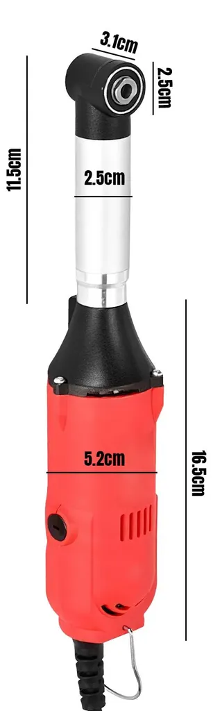 Meuleuse d'angle électrique pour travaux de rénovation et découpe fine - 2