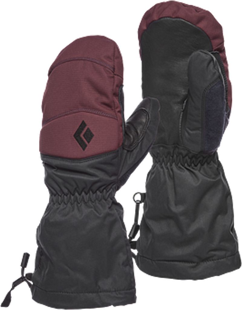 Women'S Recon Mitts, Bordeaux, Extra Large Black Diamond