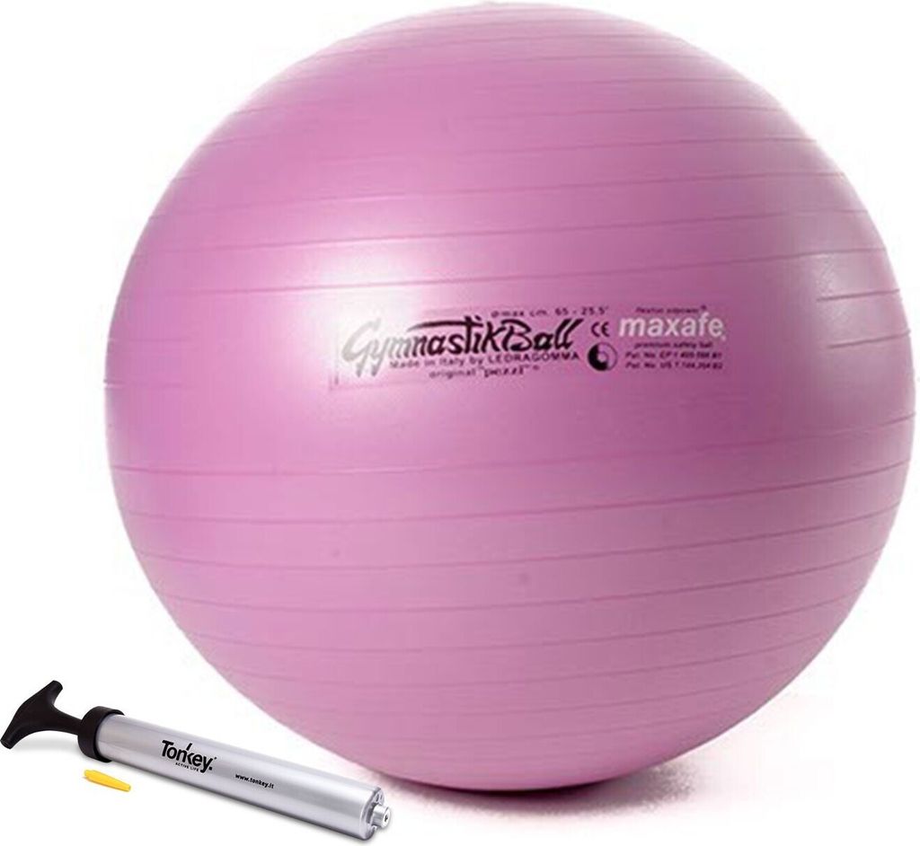 Original Pezzi Gymnastikball MAXAFE m. Pezzi Pumpe - violett
