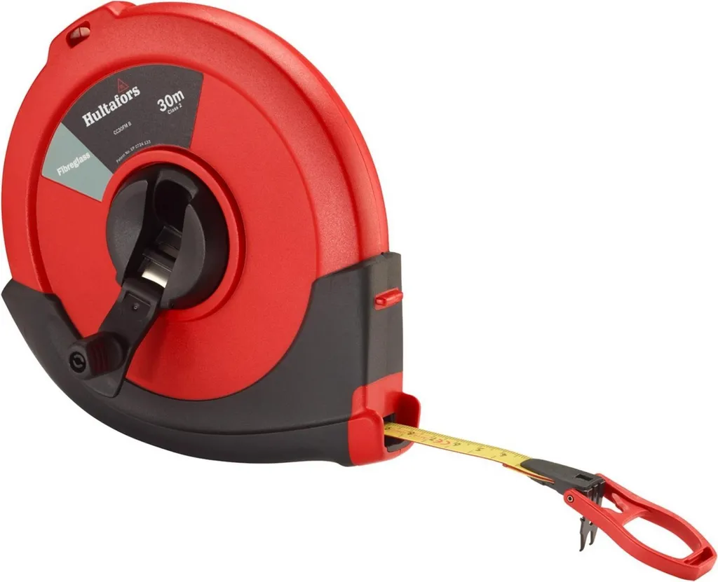 Ruban de mesure 30m Hultafors Cc fibre de verre incassable et souple