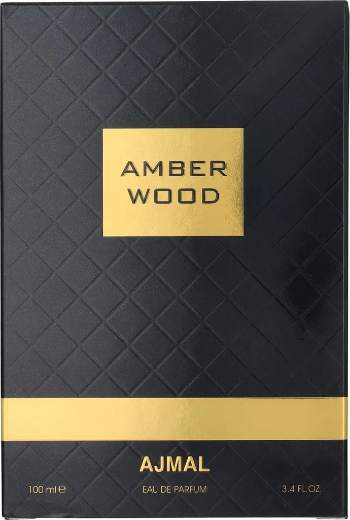 Ajmal Amber Wood EDP 100ml - Eau de Parfum Boisée Intense pour Homme