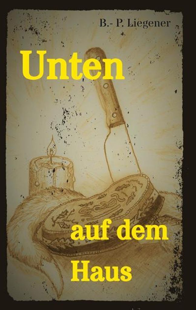 Unten auf dem Haus