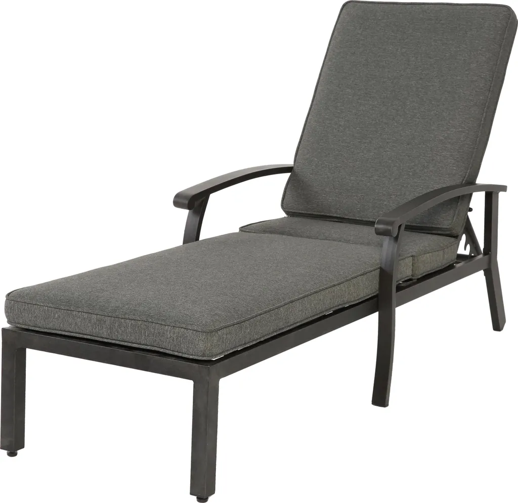 Chaise longue anti-rouille et coussin imperméable pour confort durable - 5