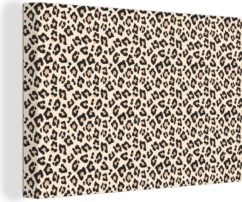 OneMillionCanvasses - Leinwandbilder - 150x100 cm, Tiger - Tiere - Design, Wandbilder Kunstdruck Wanddekoration - Foto auf Leinwand - Gemälde au...