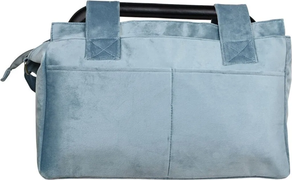 Sac de maternité Safta Leaves turquoise pour transporter les couches bébé