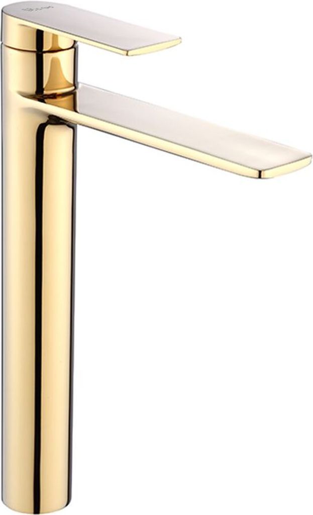 Rubinetto da Lavabo Rea Storm Gold High Immagine del prodotto 