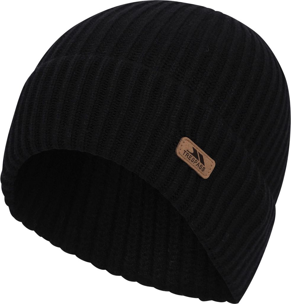 Trespass - "Dornan" Mütze für Herren/Damen Uni TP6763 (S-M) (Schwarz)