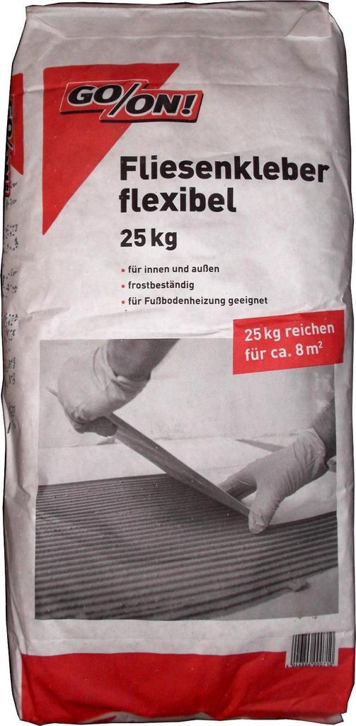 25kg GO/ON Flex-Fliesenkleber Produktbild 