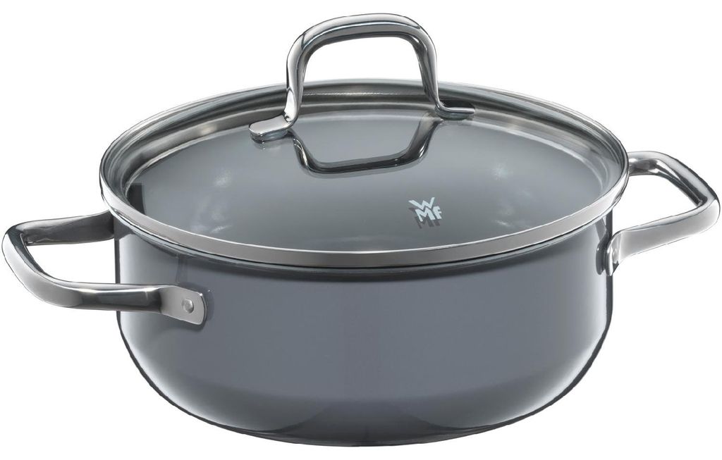 WMF Bratentopf Fusiontec Essential 20 cm Calm Grey