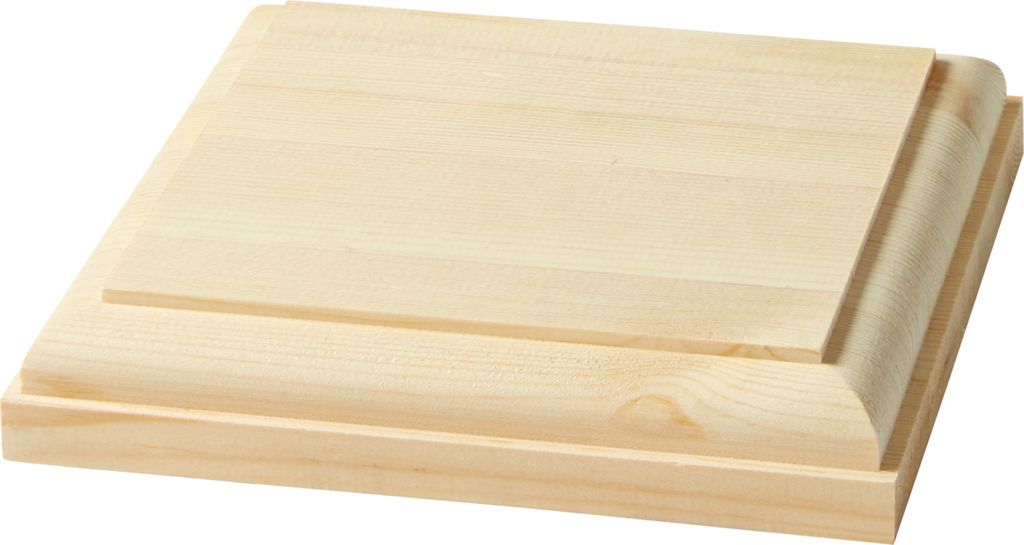 Abschlußaufsatz für Pfosten aus nordischer Fichte - 150x150x26mm (141)
