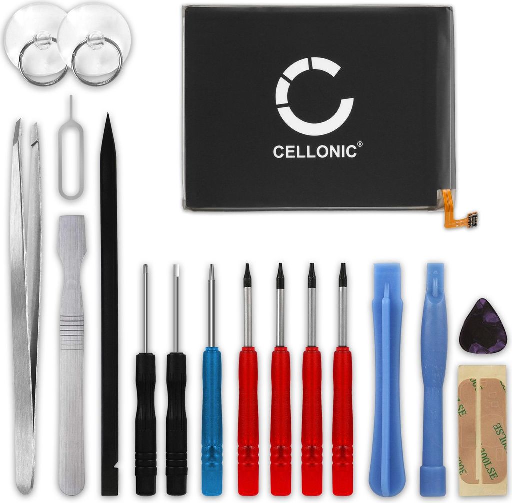 CELLONIC 1x Akku für Mobilfunk Kompatibel mit Samsung Galaxy A50 SM-A505F, Galaxy A20 (SM-A205), Galaxy A30 (SM-A305), EB-BA505ABN - (3900mAh, 3.8...