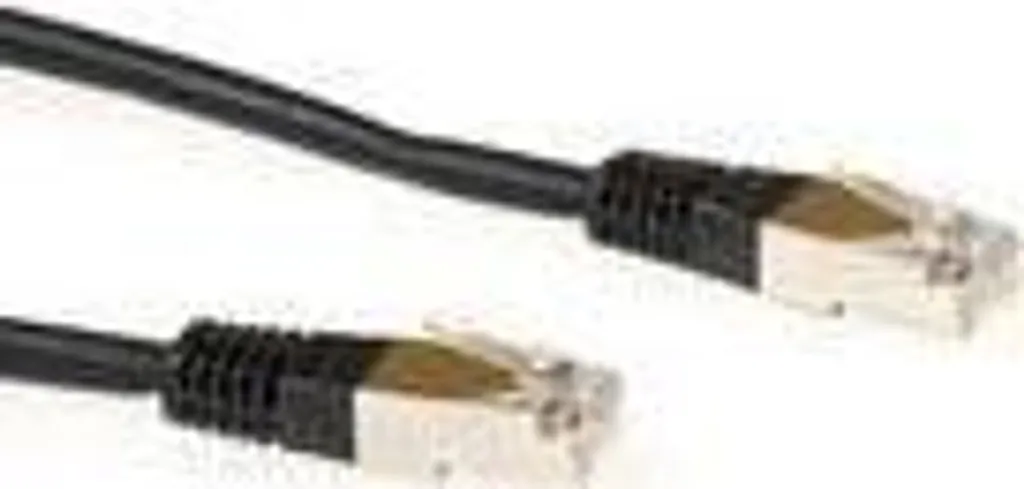 Cavo Patch ACT 25m Cat6 SSTP Nero - Stock Prof - 2