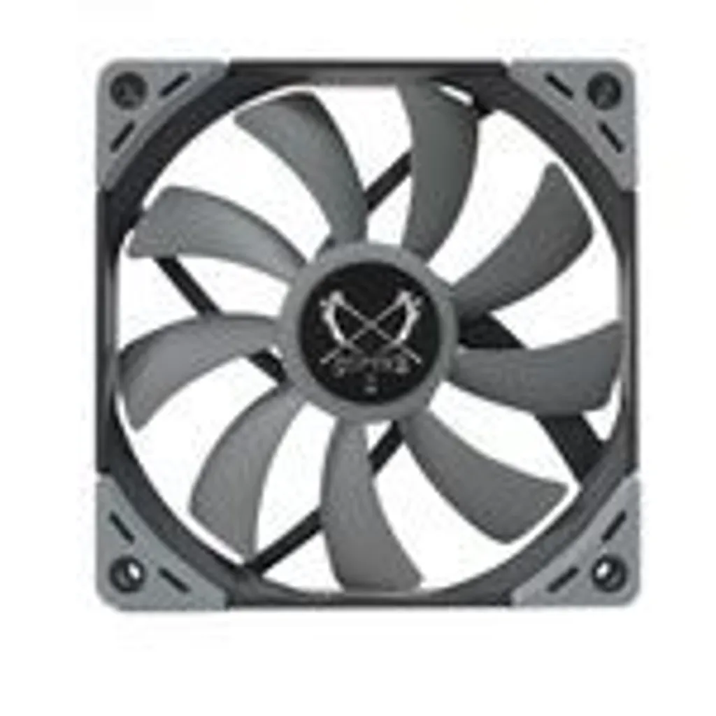 Scythe Kaze Flex 120 Silm, Raffreddatore, 12 cm, 1800 giri/min, Grigio