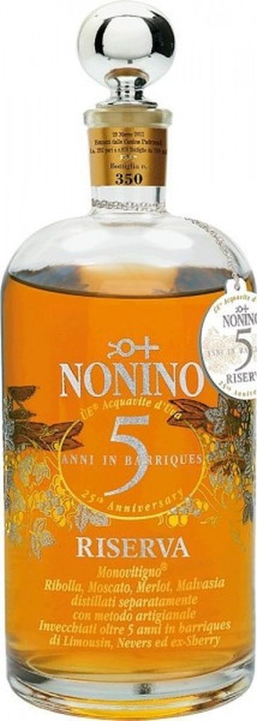 Grappa Ue Riserva 5 Jahre 0,7 L. Nonino