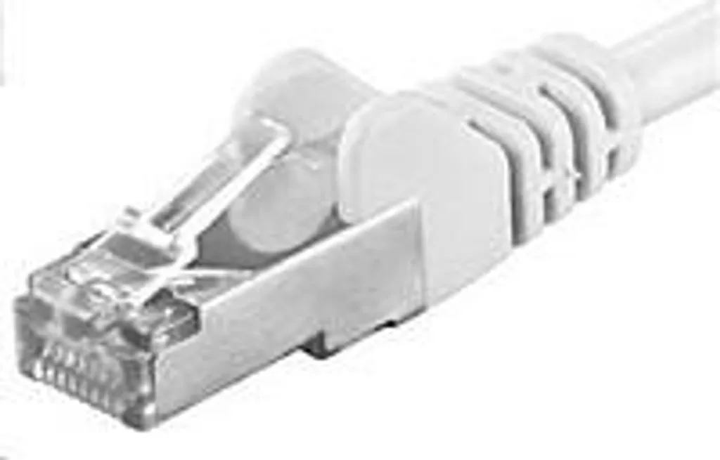 PREMIUMCORD Patch kabel CAT6a S-FTP, RJ45-RJ45, AWG 26/7 10m bílá
