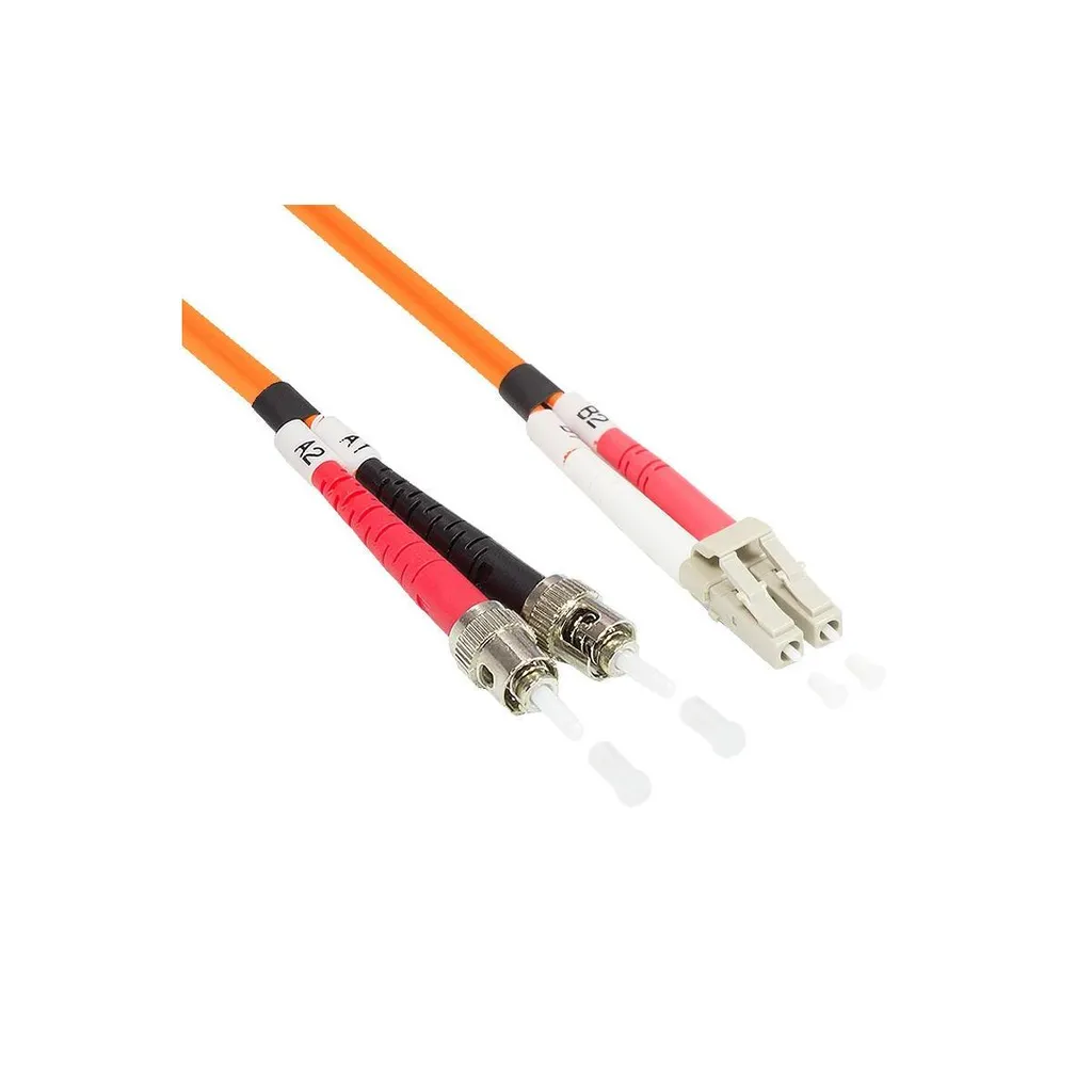 Câble Fibre LC/ST OM2 2m pour Supprimer les Pertes de Signal Réseau