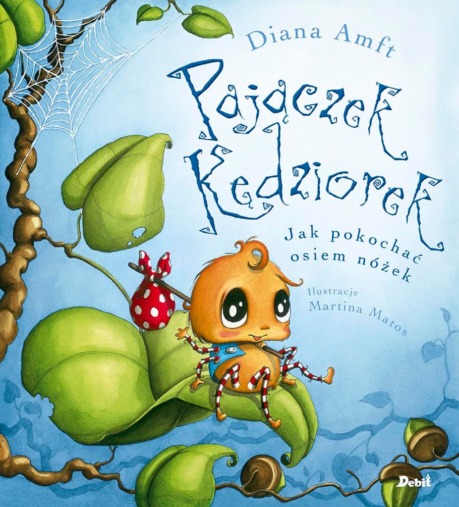 Pajączek Kędziorek - książka dla dzieci Diana Amft, Agata Janiszewska