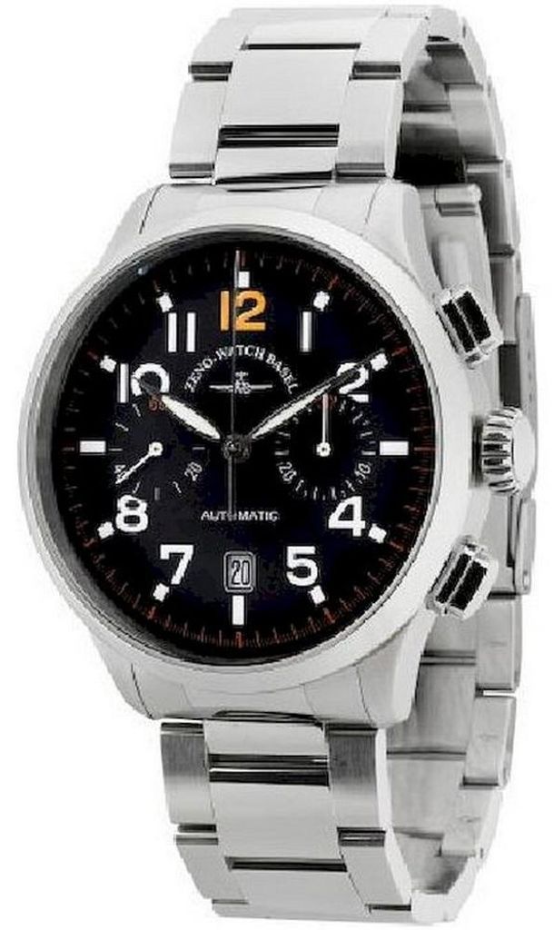 Zeno-Watch - Armbanduhr - Herren - Pilot Retro Tre Chrono Bicompax 6302BHD-a1