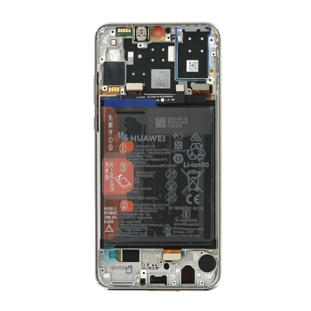 Écran Huawei P30 Lite Blanc LCD : Corrigez les Problèmes d'Affichage