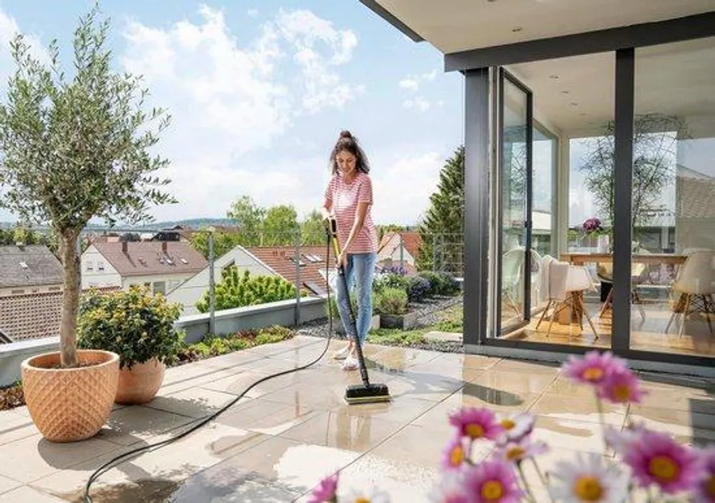 Nettoyeur de surfaces PS 30 pour Karcher K2 à K7 avec tête pivotante 360°