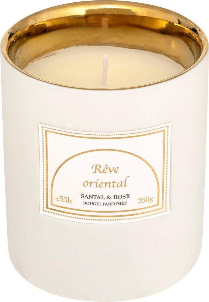 Duftkerze lucia 250g keramiktopf sandelholz - Atmosphera créateur d'intérieur