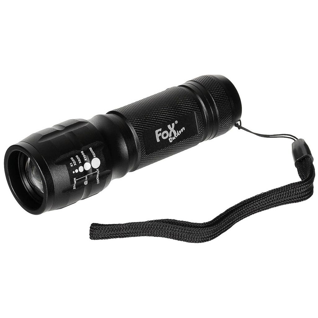 Fox Outdoor Stablampe, Mini, 3 Watt, Fokus