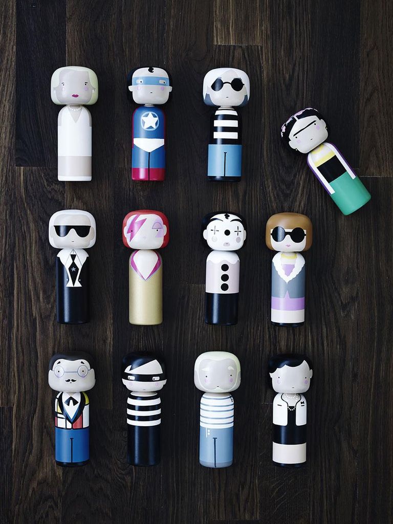 Lucie Kaas - Figurina decorativa Andy, decorata a mano Immagine del prodotto 