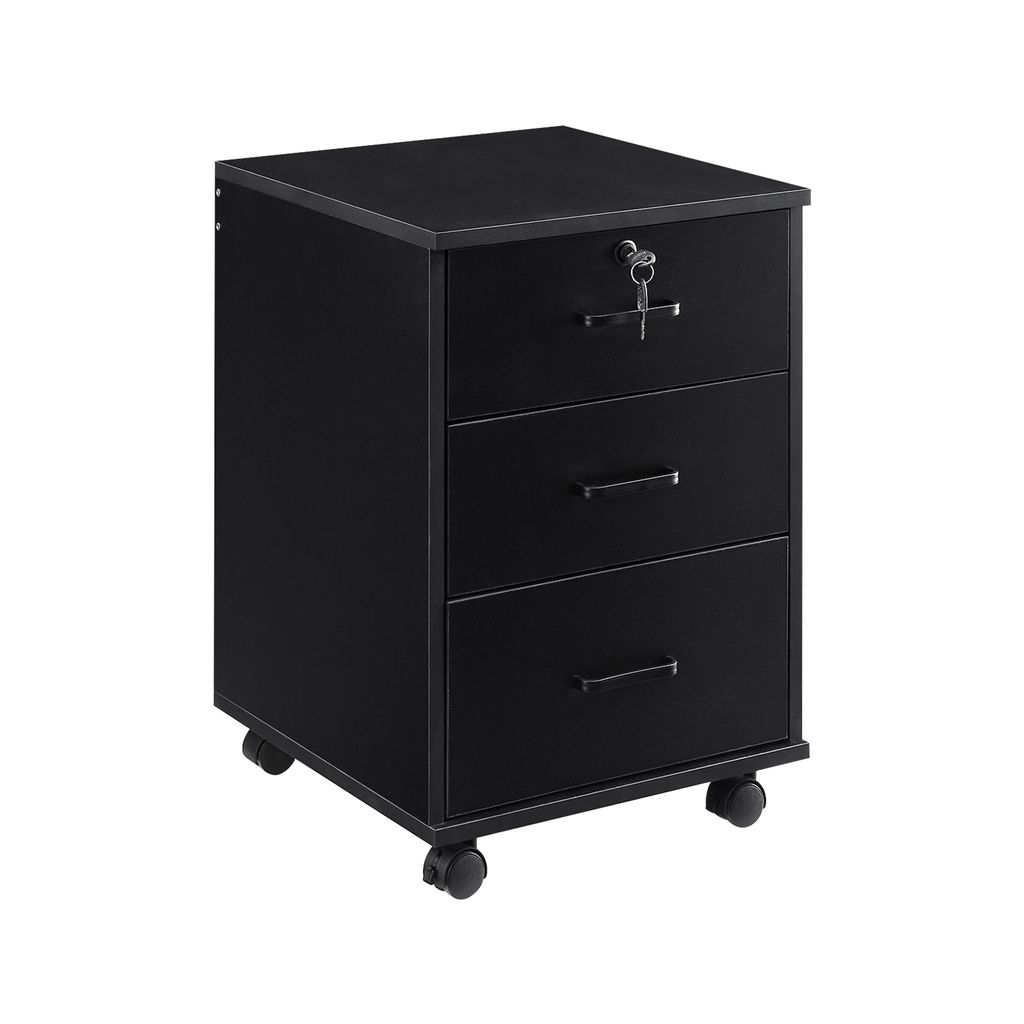 CLIPOP Aktenschrank Rollcontainer, für Dokumente in DIN A4 Produktbild 