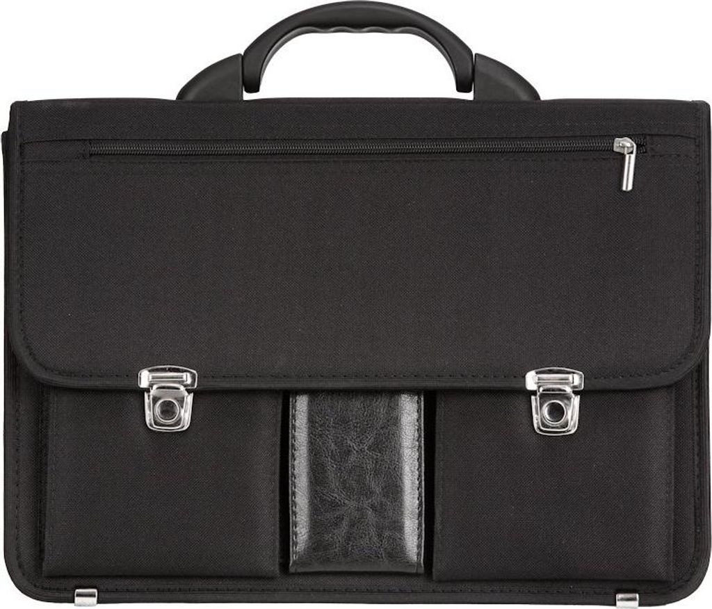 Aktentasche REAbags 8001/2-T - schwarz / nickel