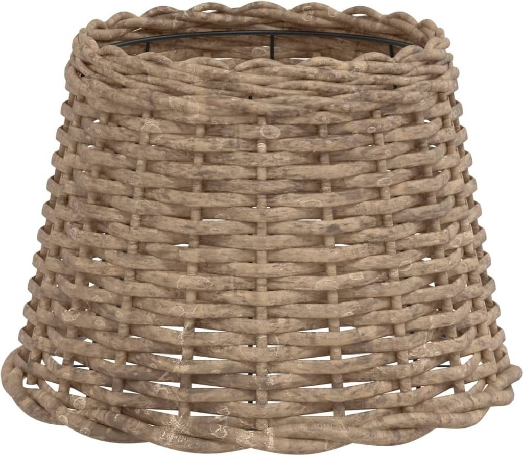vidaXL Abat-jour Marron Ø30x20 cm osier Image du produit 