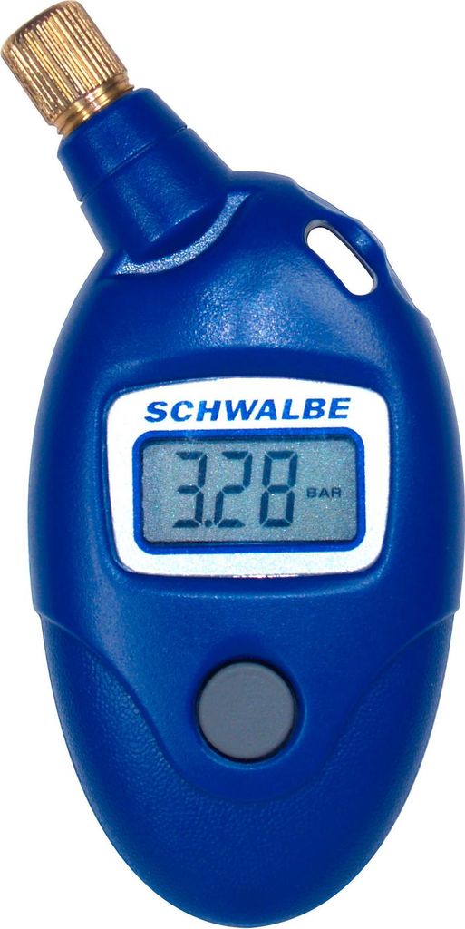 Schwalbe CVM173 Airmax Pro Luftdruckprüfer blau Einheitsgröße Tools and Lubes Fietsen