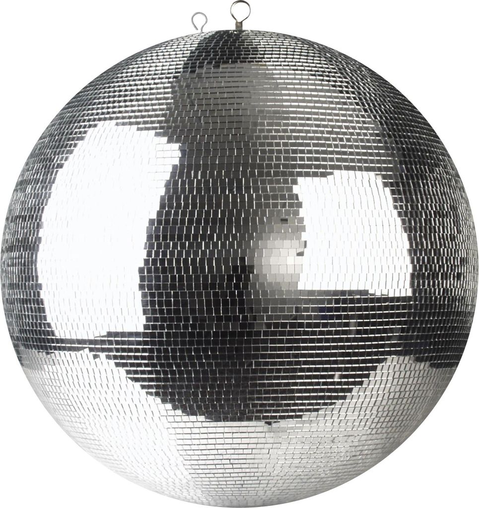 Showgear Professional Mirror Ball 5 x 5 mm Spiegelkugel ohne Motor, 40 cm