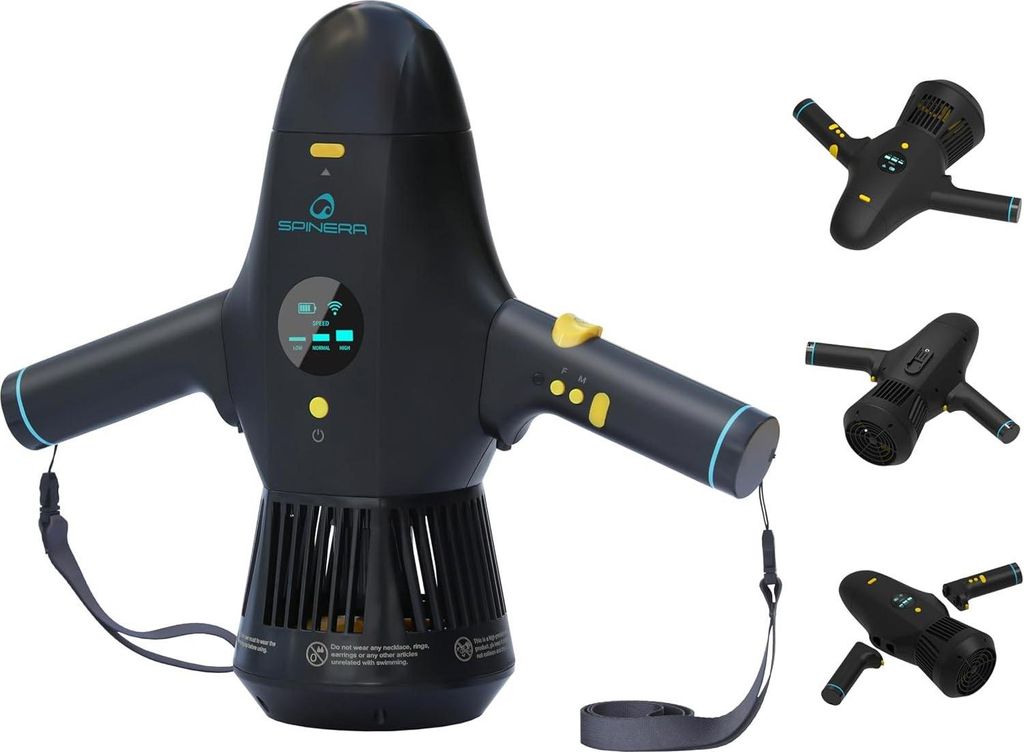 Spinera Underwater Powerfin & Unterwasser-Scooter Tauchscooter SUP-Antrieb