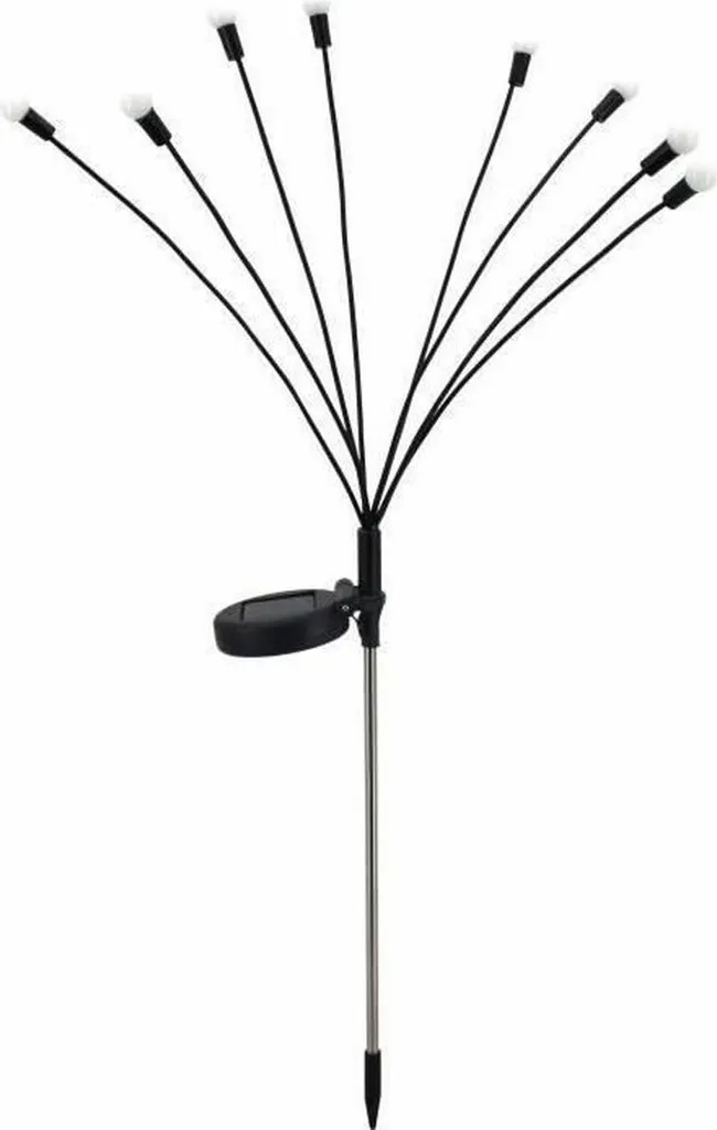 Balise solaire inox Galix G4435 - Borne LED autonome longue autonomie