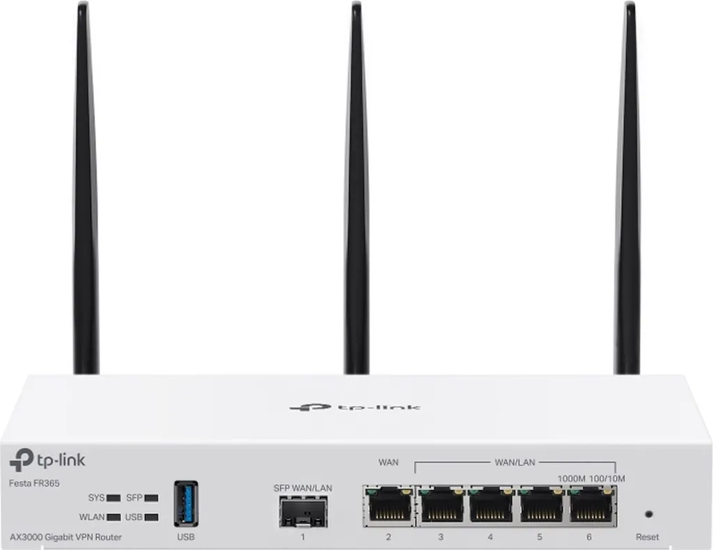 Routeur Wi-Fi 6 AX3000 TP-Link Festa FR365 Gigabit pour Réseau Fluide