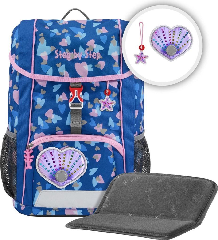 Step by Step Junior KID REFLECT Rucksack-Set ''Seashell Produktbild 