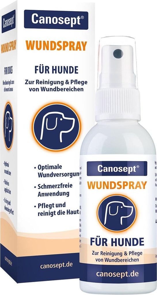Canosept Wundspray f.Hunde 75 ml Produktbild 