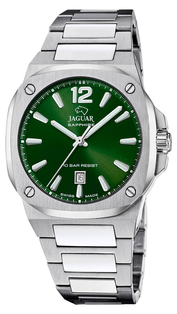 Jaguar J1024/2 JAGUAR RC. Uhr Herrenuhr Edelstahl Datum Produktbild 