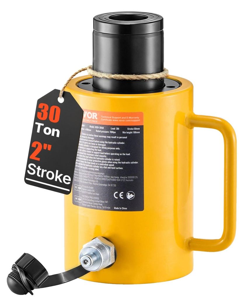 Vevor Gniazdo Pneumatyczne 30T 50Mm Mocne Metalowe Zdjęcie produktu 