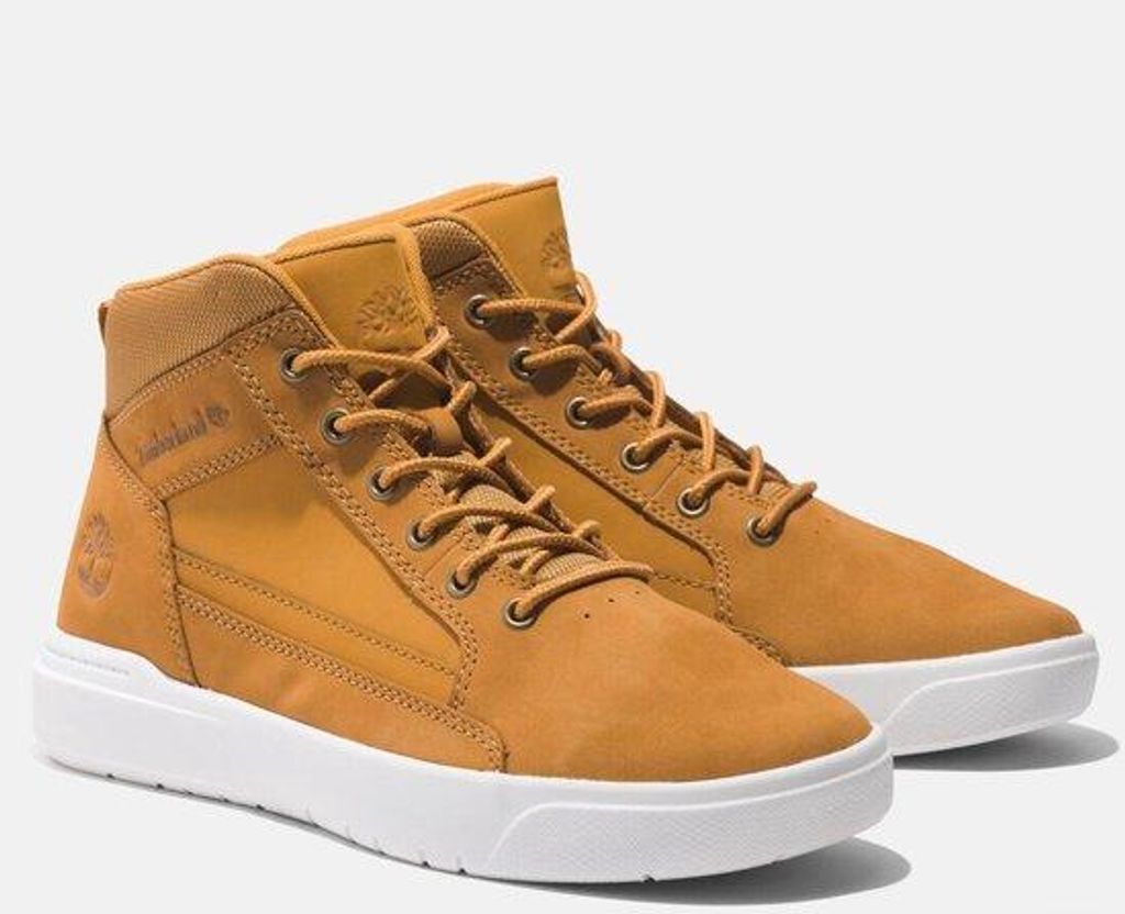 Timberland Timberland ALLSTON MID LACE UP SNEAKER WHEAT NUBUCK Herren Schnürschuhe - WHEAT - Größe 40